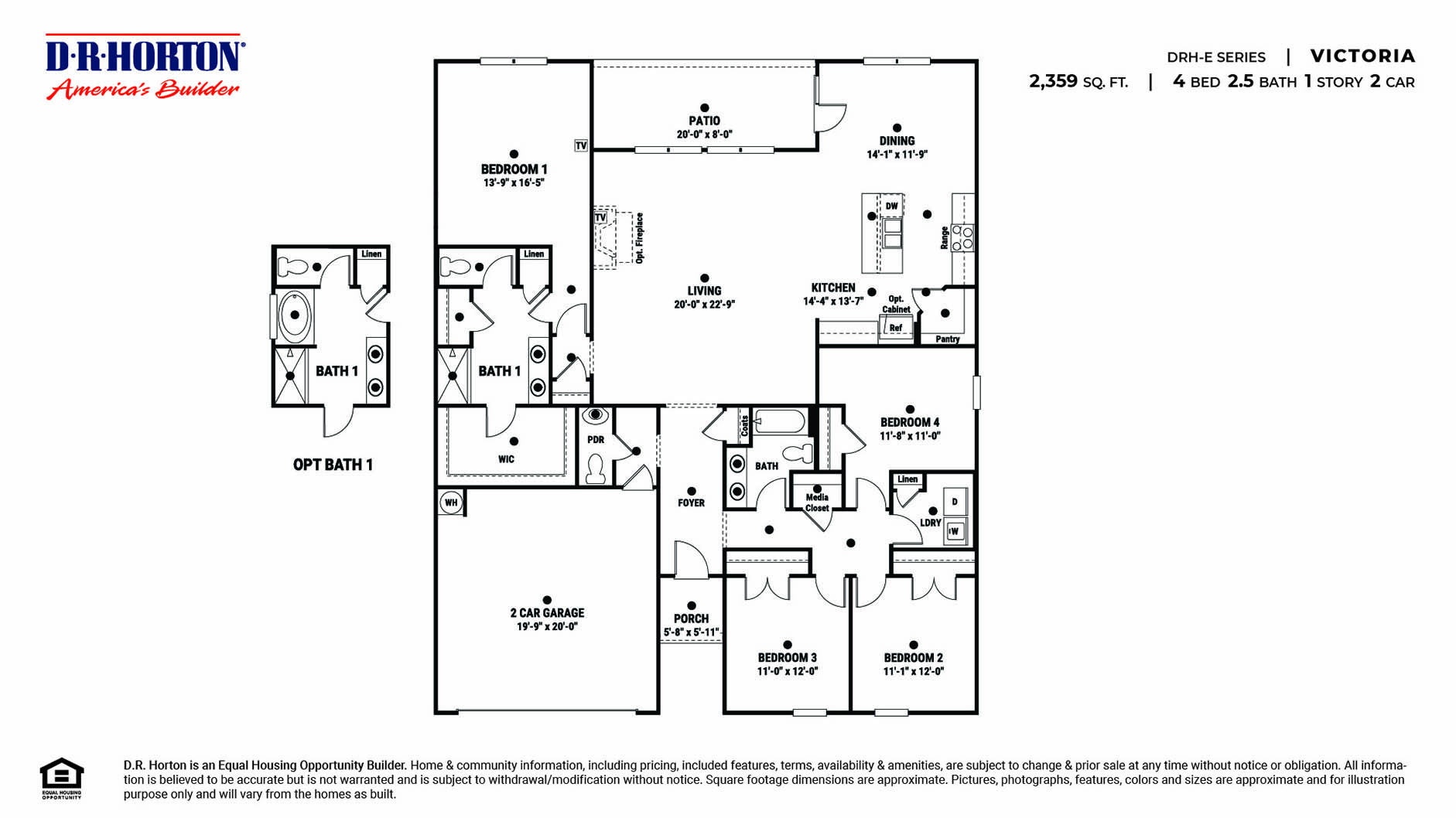 Floor Plan in Grand Hollow Huntsville, AL D.R. Horton