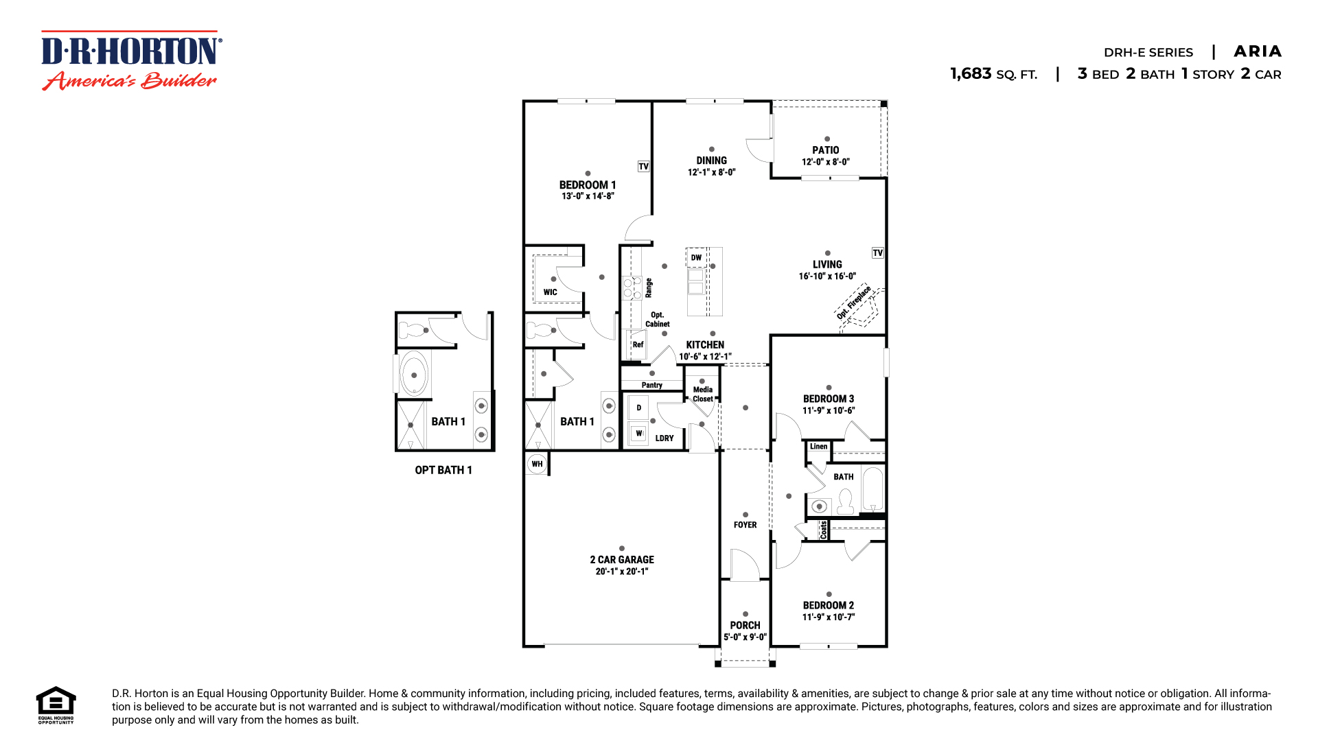Floor Plan in Grand Hollow Huntsville, AL D.R. Horton