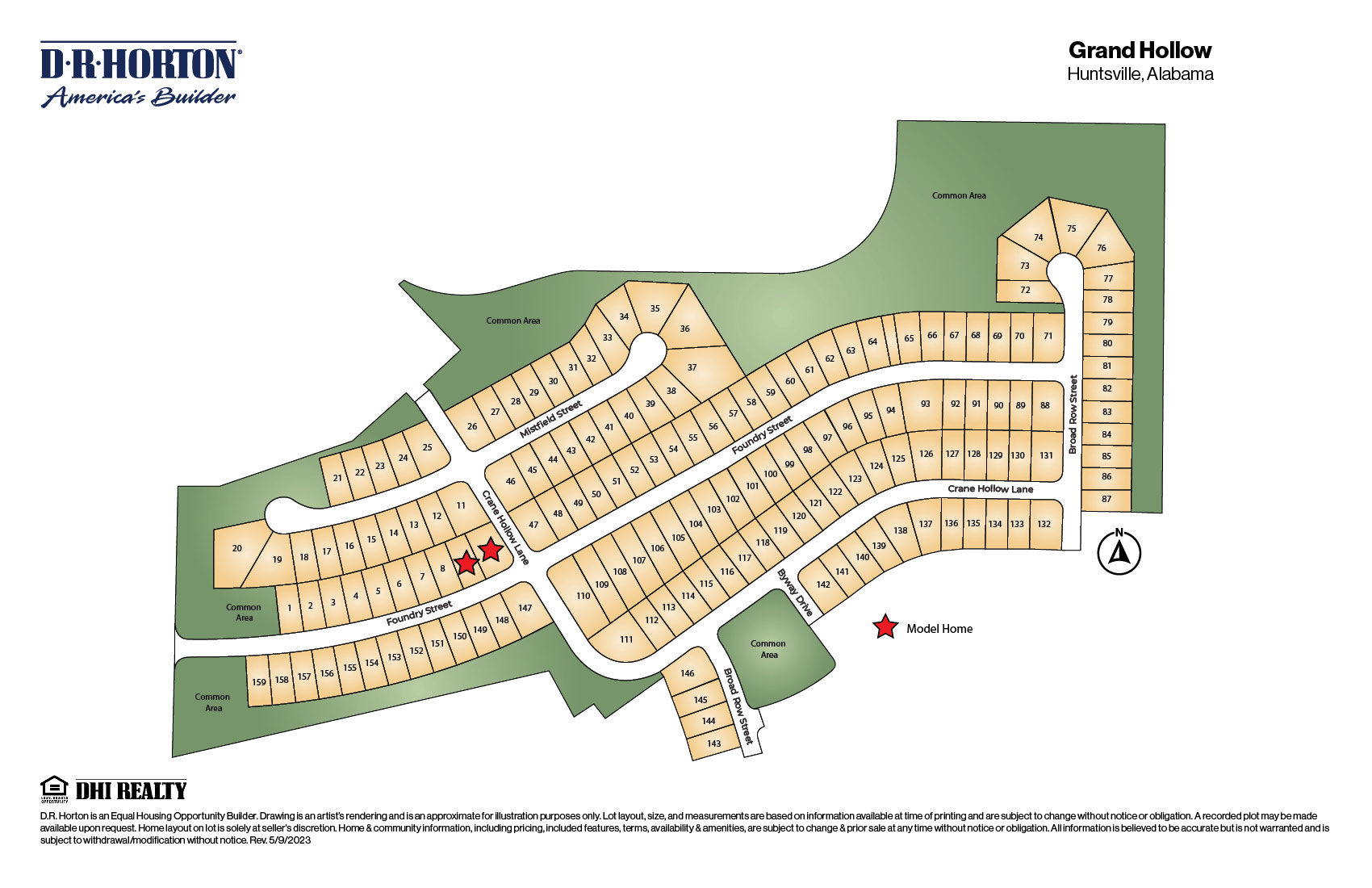 Static Lot Map