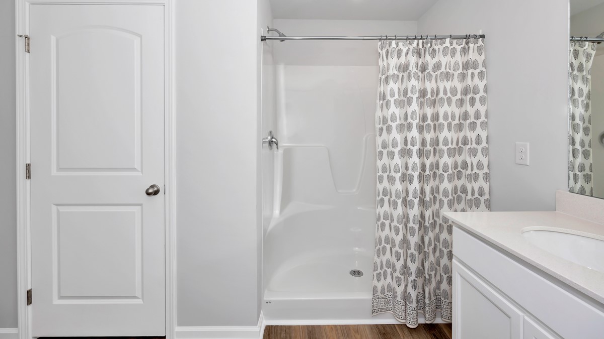 Primary bath with walk in shower