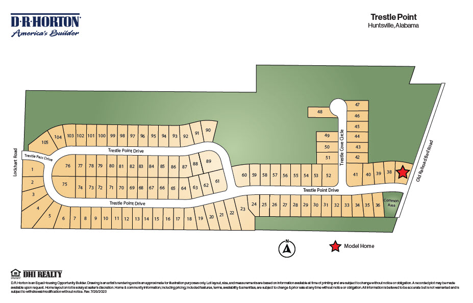 Static Lot Map
