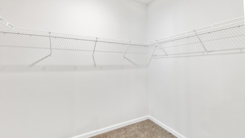 Primary walk in closet