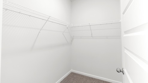 Primary walk in closet