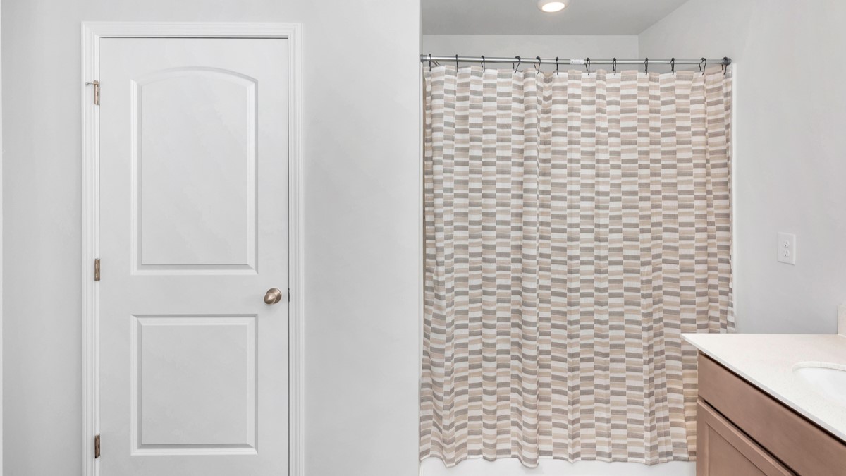 Primary bath with walk in shower