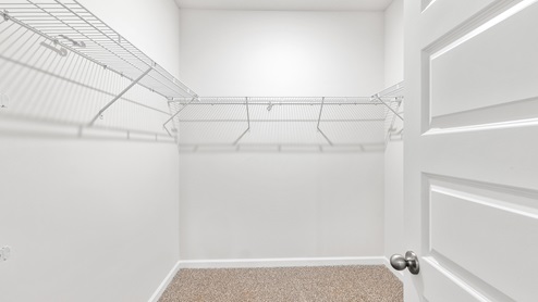 Primary walk in closet