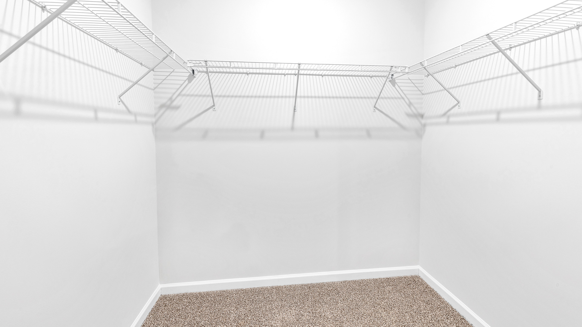 Primary walk in closet