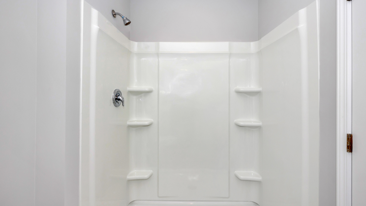 Primary bath with walk in shower