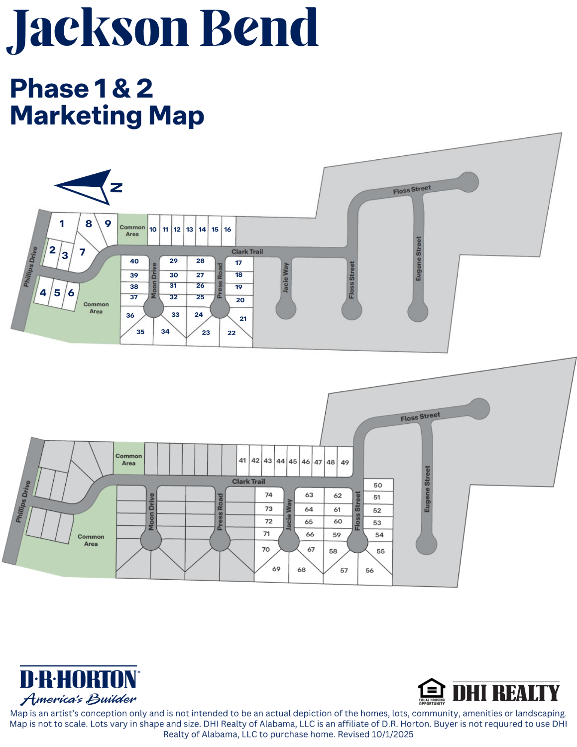 Static Lot Map