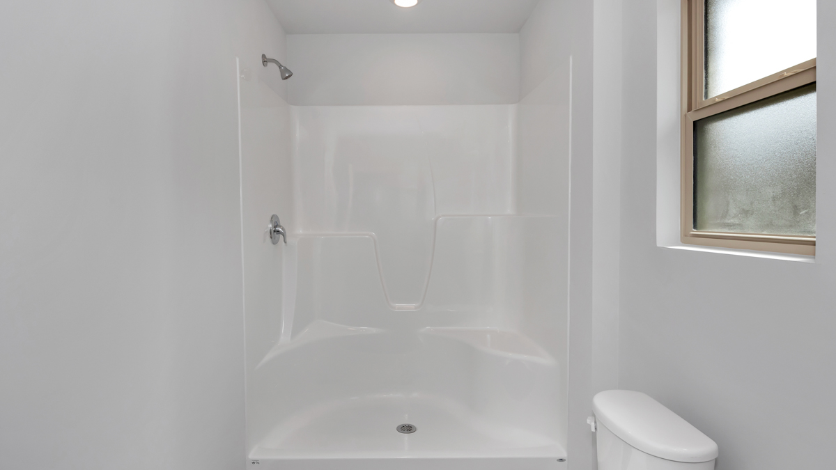 Primary bath with walk in shower