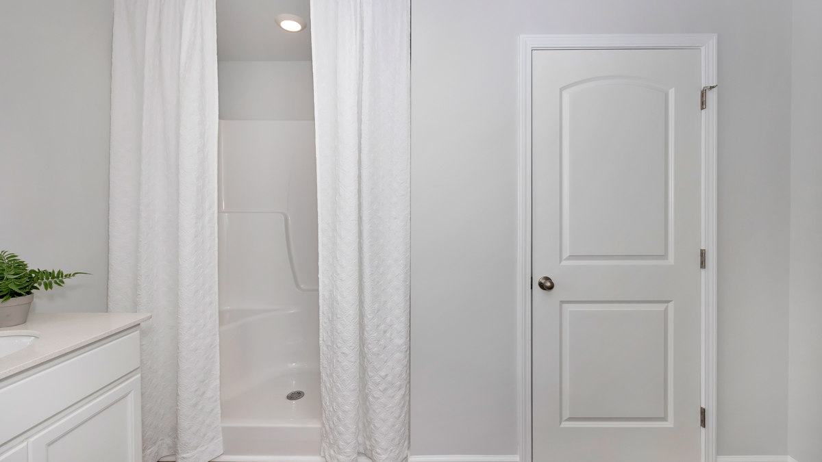 Primary bath with walk in shower