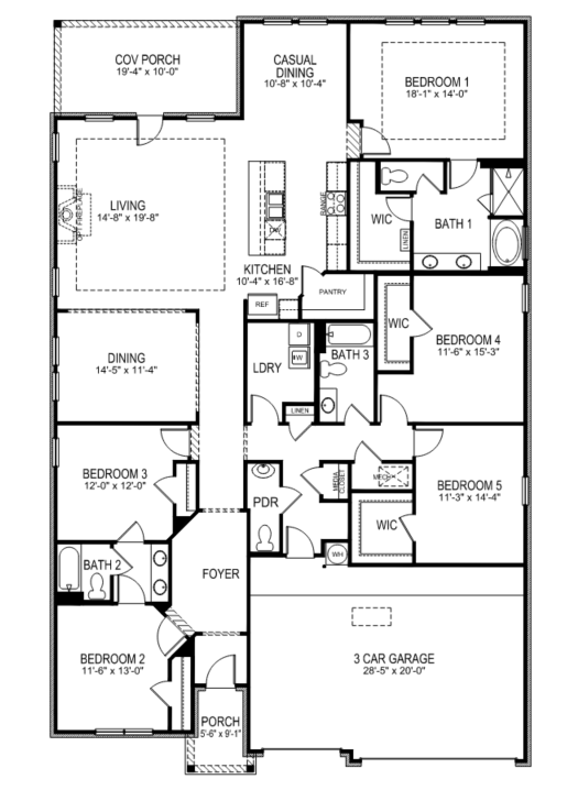 Camden Floorplan
