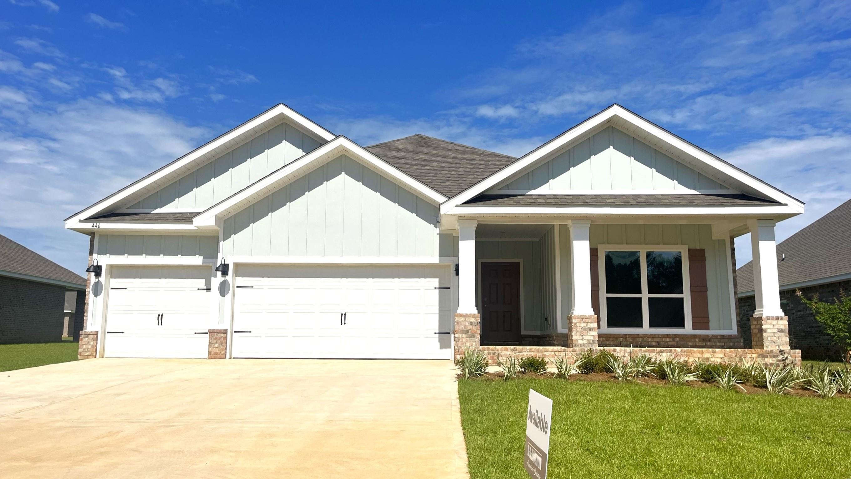 Available Home in Graystone Estates Cantonment, FL D.R. Horton