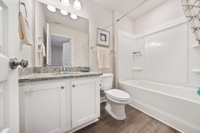 Upstairs Shared Hallway Full Bathroom