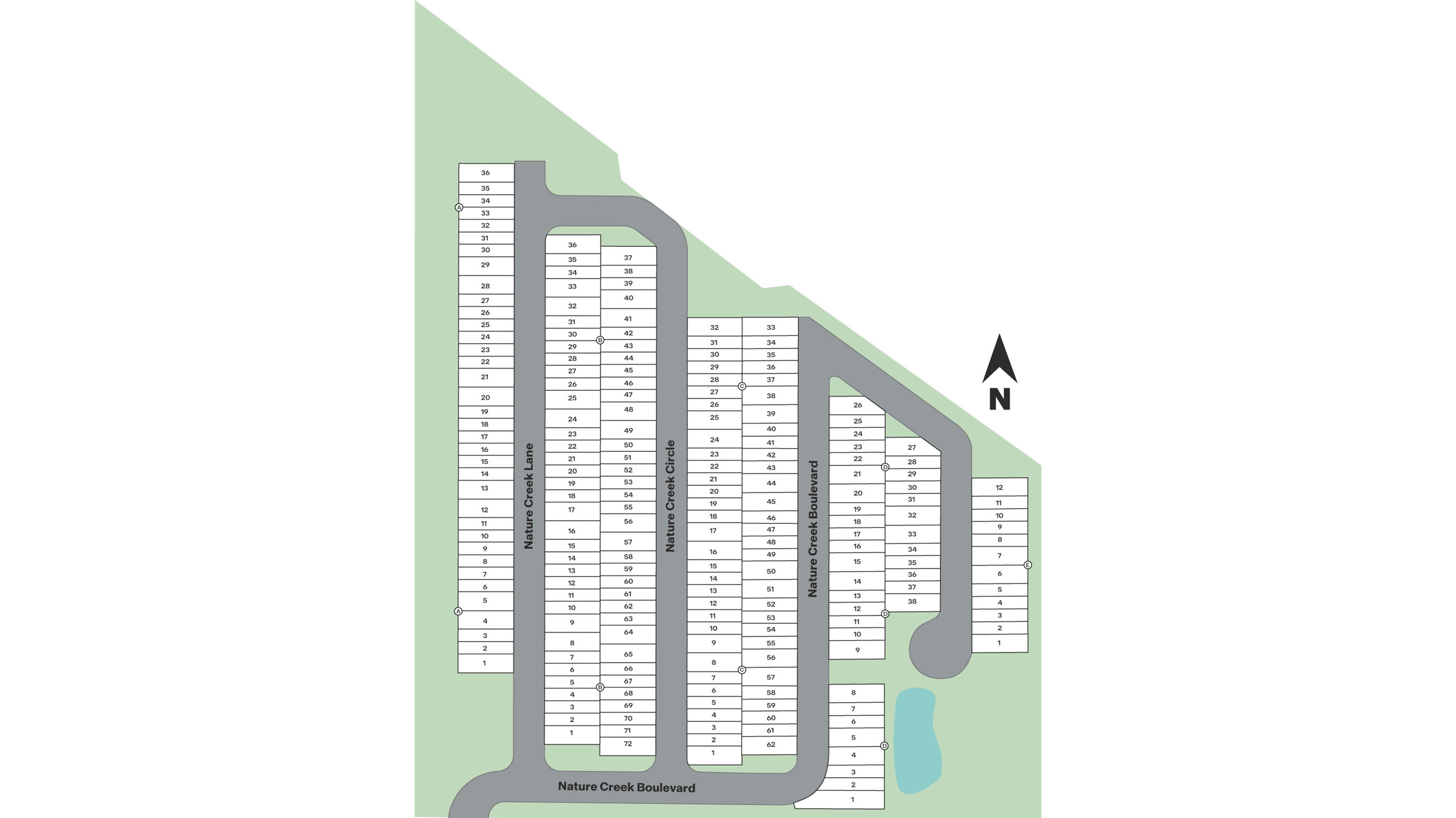 Static Lot Map