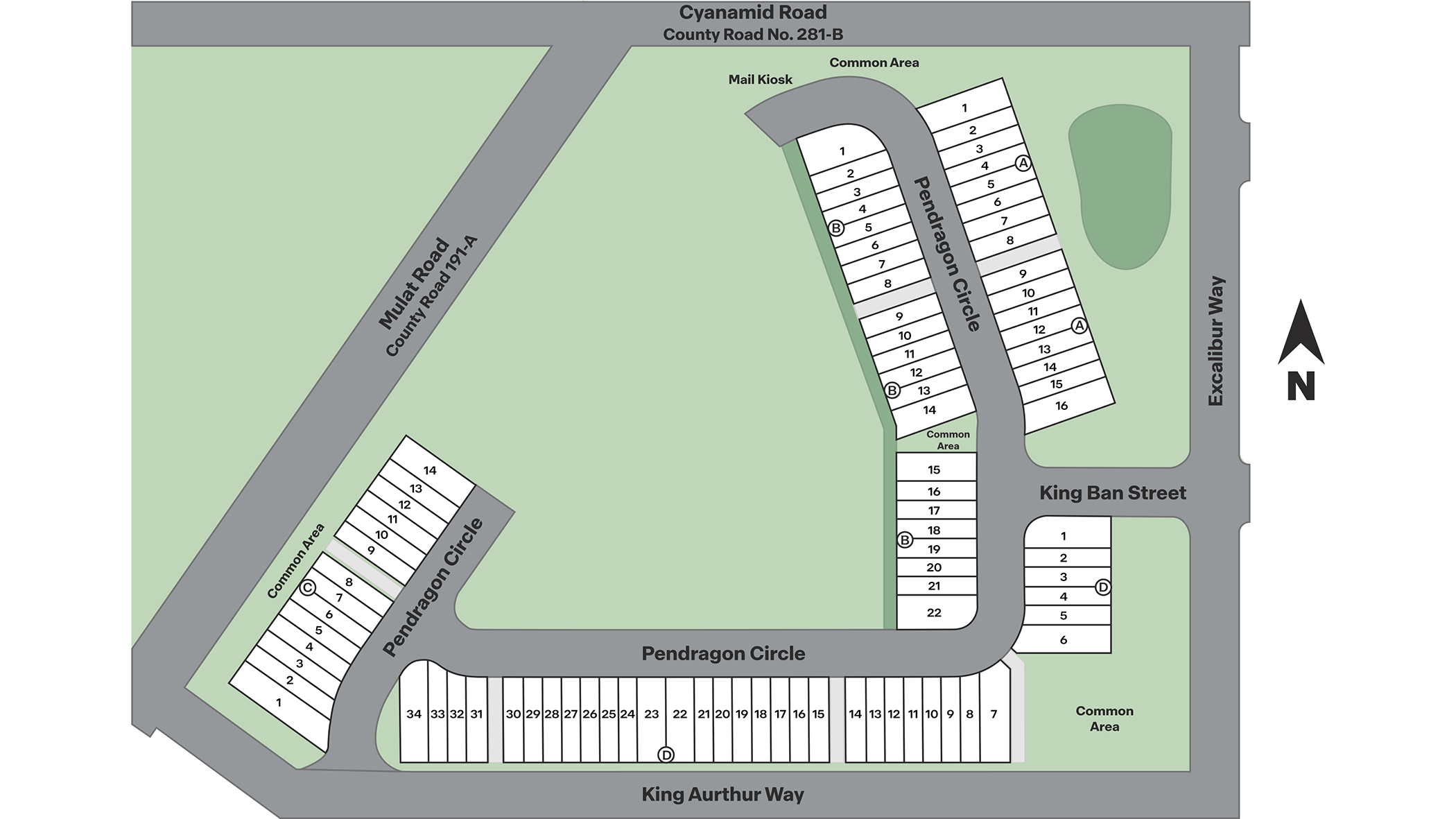 Static Lot Map