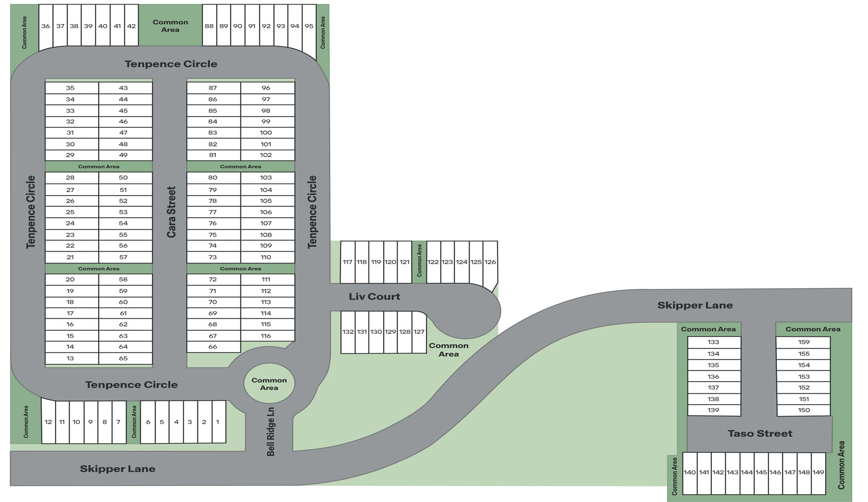 Static Lot Map