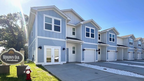 Front of Model Home