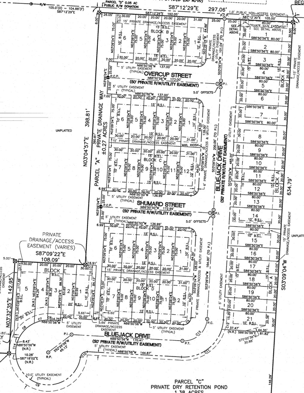 Static Lot Map