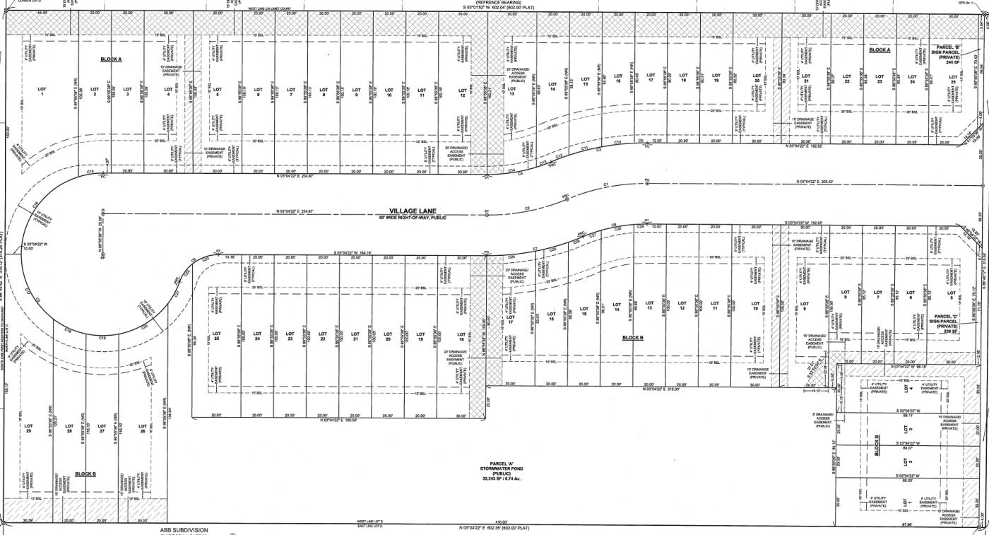 Static Lot Map