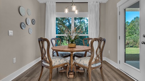 breakfast area
