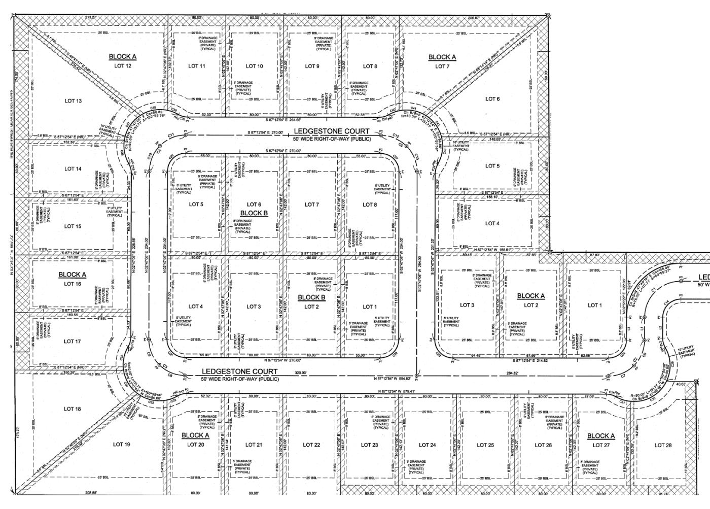 Static Lot Map
