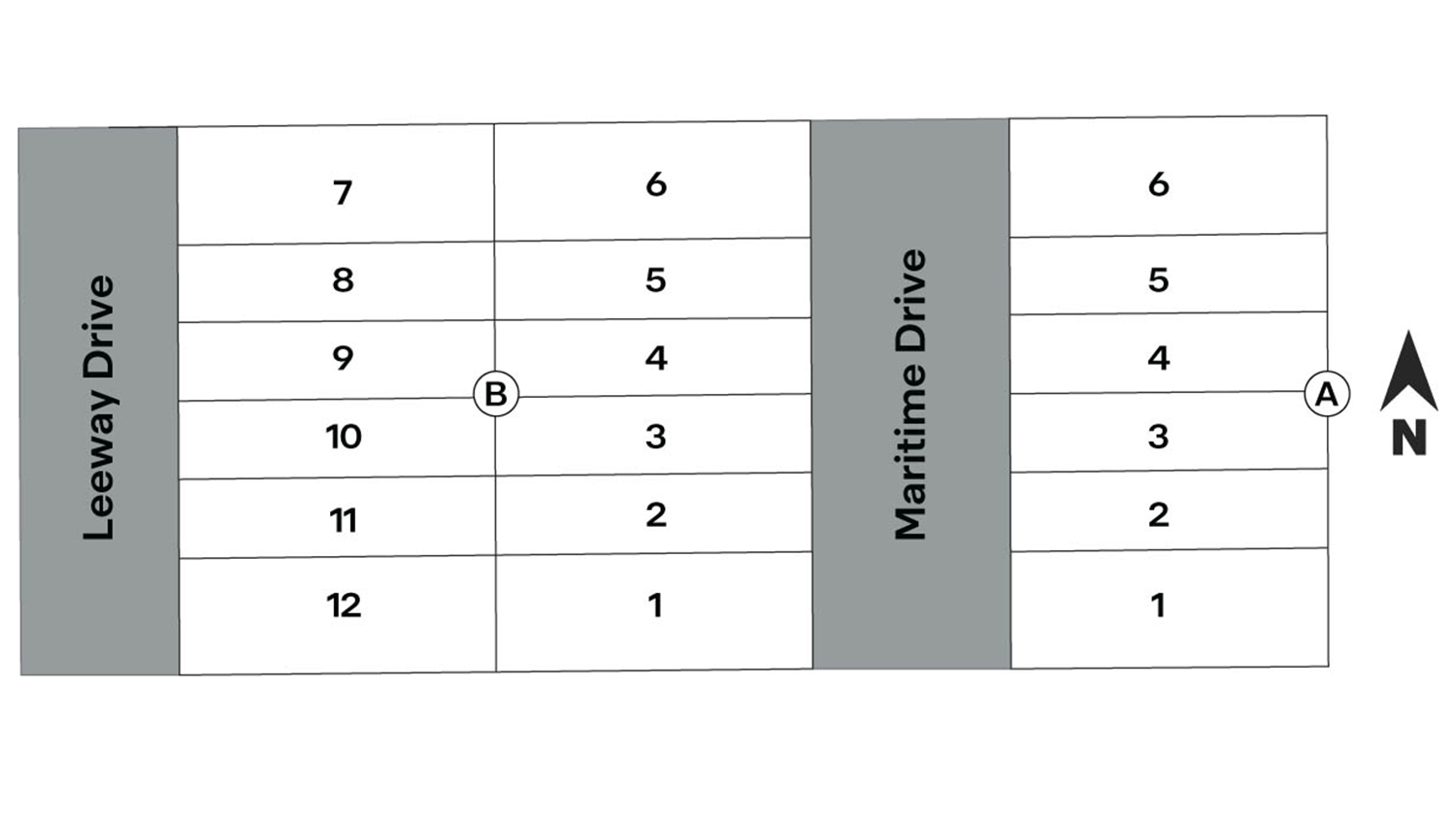 Static Lot Map