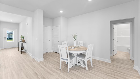 Optional dining area with close proximity to kitchen and living room.