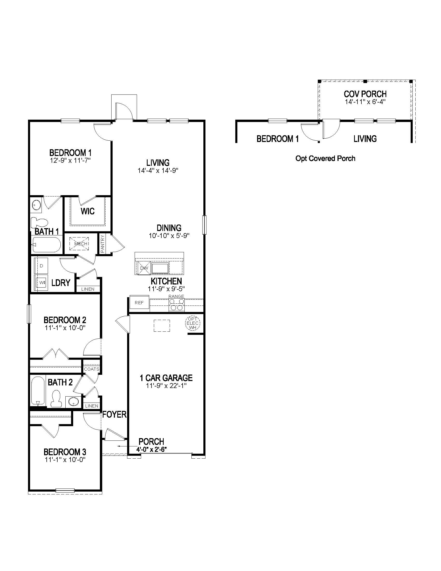 Birch A-B floorplan