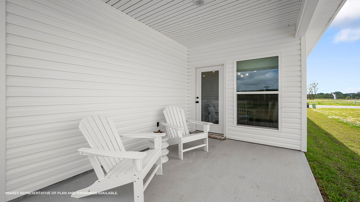 Fourth bedroom with single window and space for full or queen bedroom set