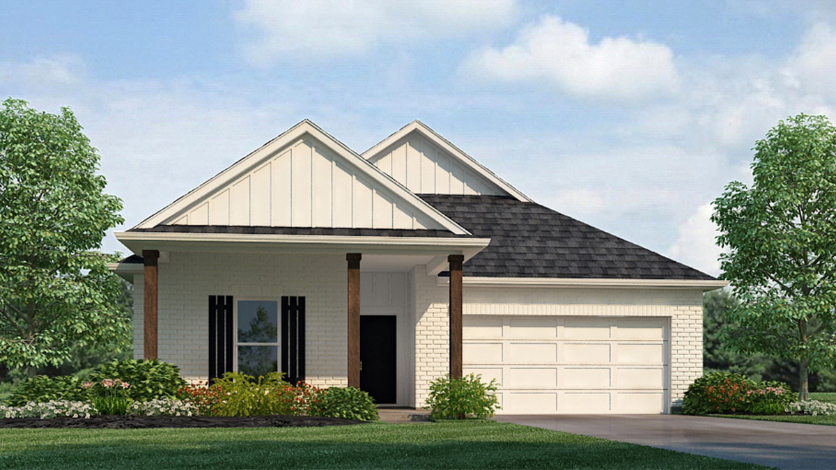 kenner elevation g23 rendering image - belmont in denham springs,la