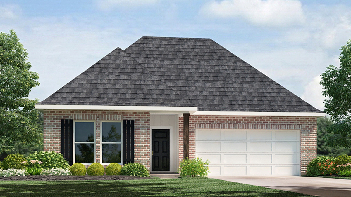 Lacombe elevation H23 rendering