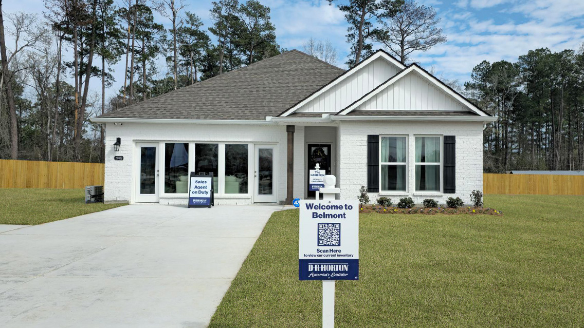 New Homes in Belmont Denham Springs, LA D.R. Horton