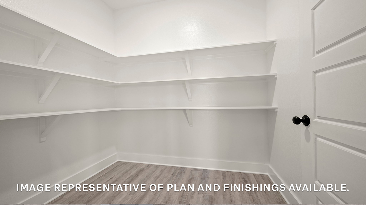 Large pantry space near the kitchen