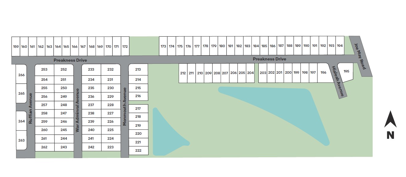 Static Lot Map