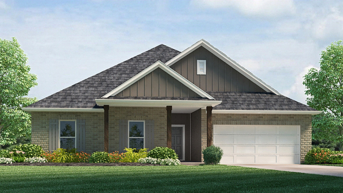 Deauville elevation C23 exterior rendering