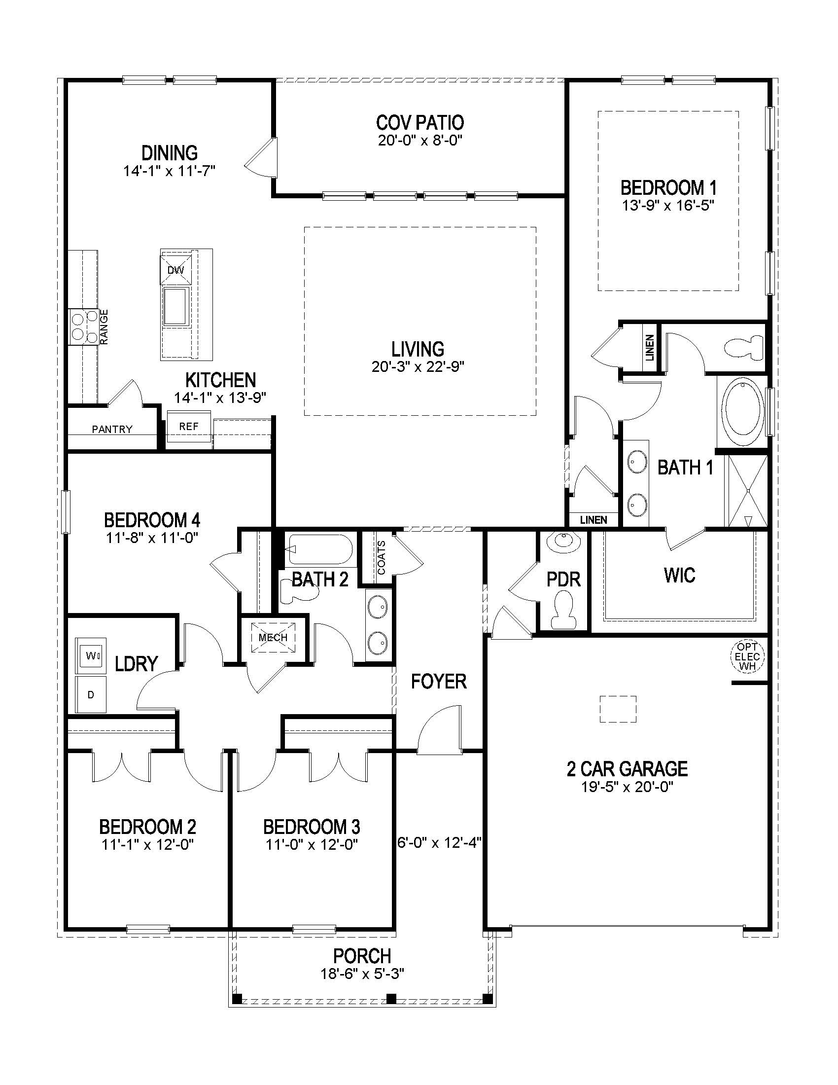 Deauville C23 floorplan