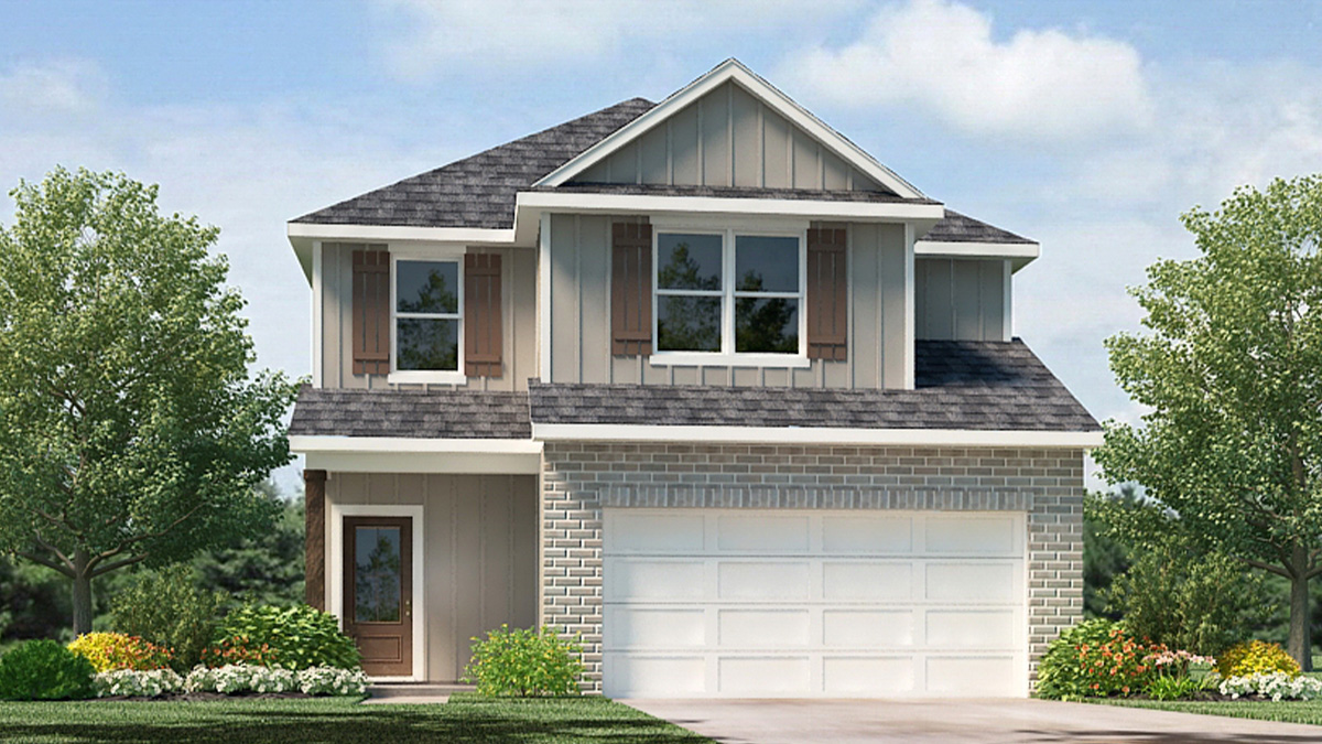 Decatur elevation B58 rendering