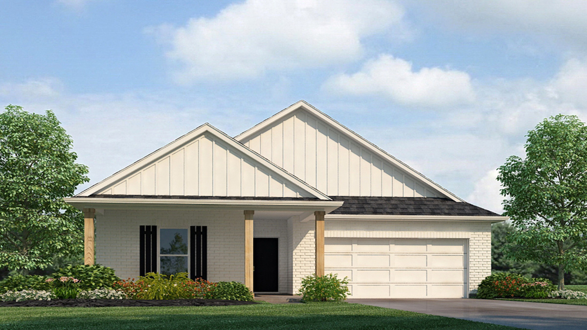 Kenner elevation C7 exterior rendering