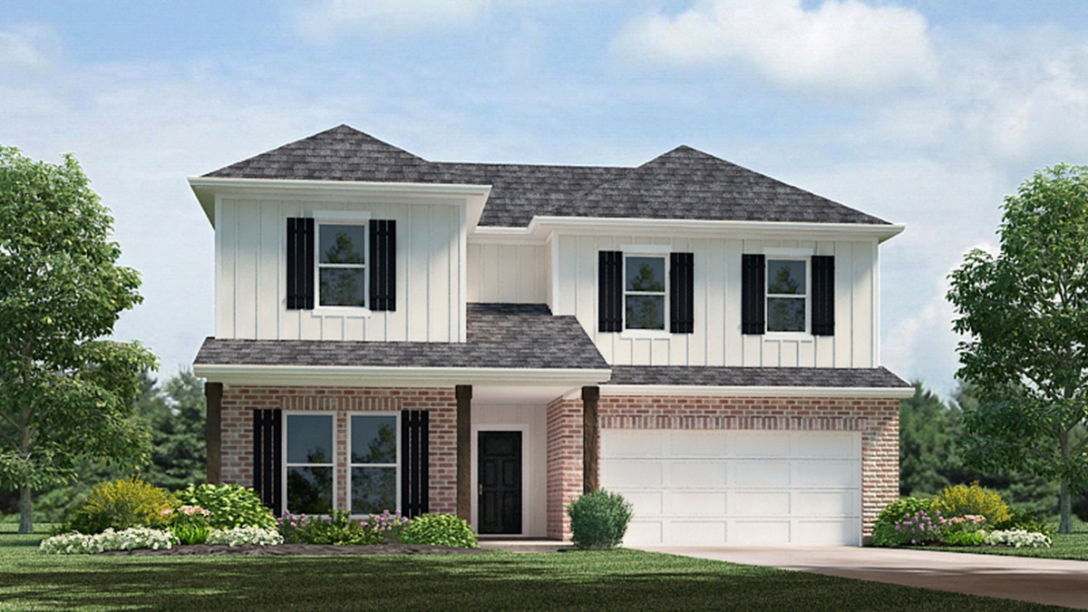 Ozark Elevation B23 Rendering