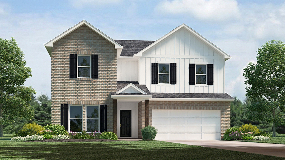 Ozark elevation C exterior rendering