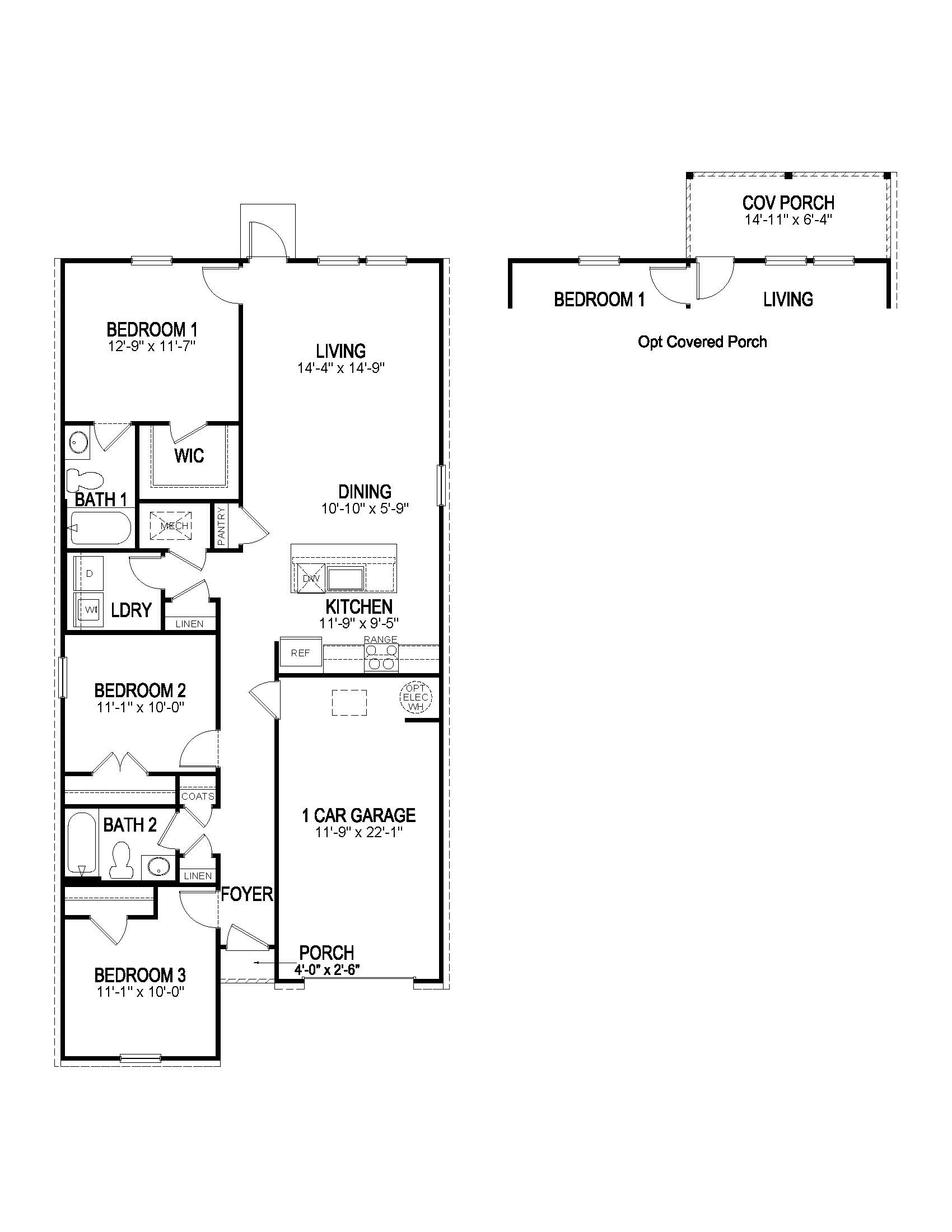 Birch A-B floorplan
