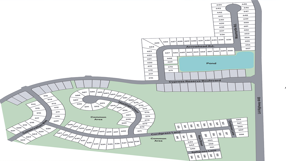 Static Lot Map