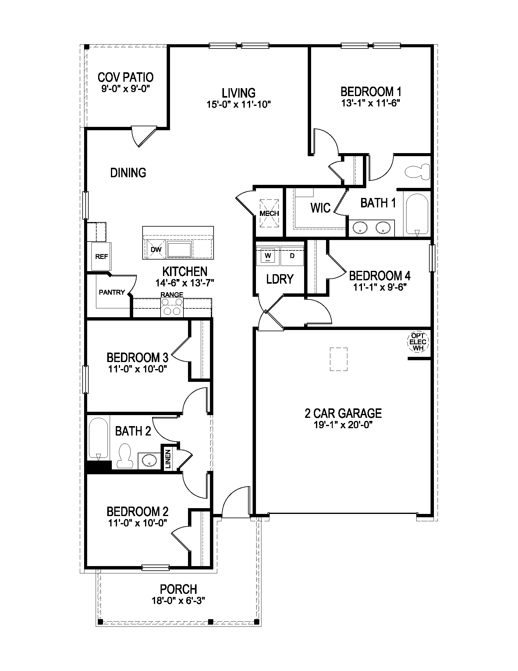 Eastwood C floorplan