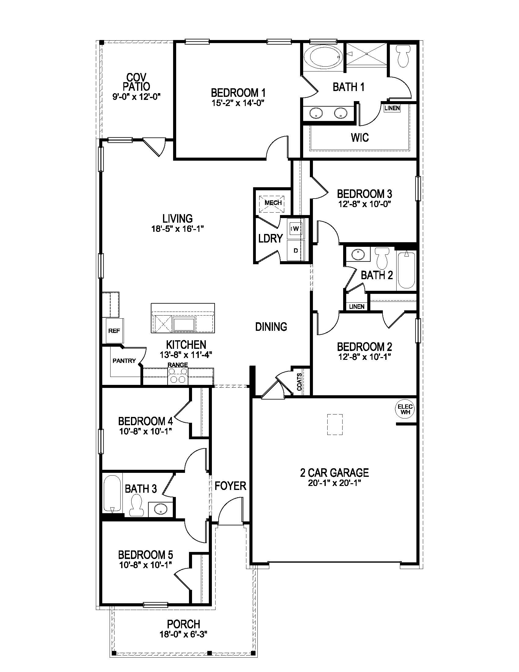 Lacombe elevation g23 floorplan