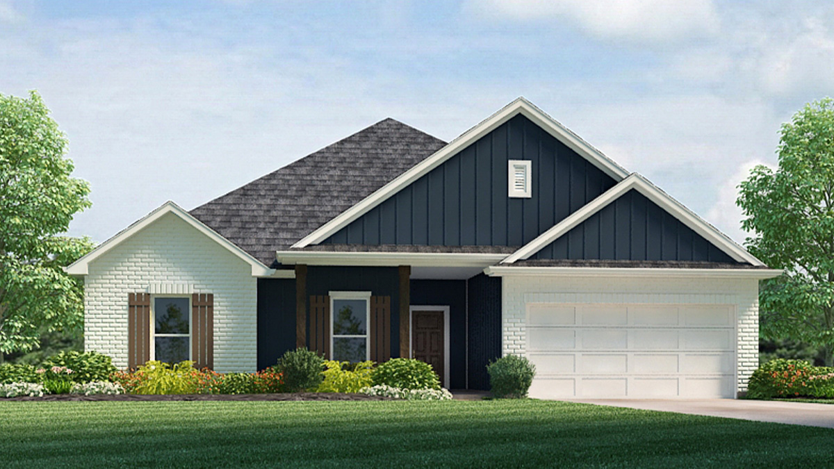 Oakdale elevation C23 exterior rendering
