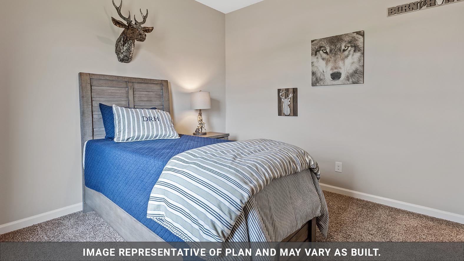 Bed - The Bellwood Plan, Lakeshore Villages, Slidell, LA, Presented By D.R. Horton