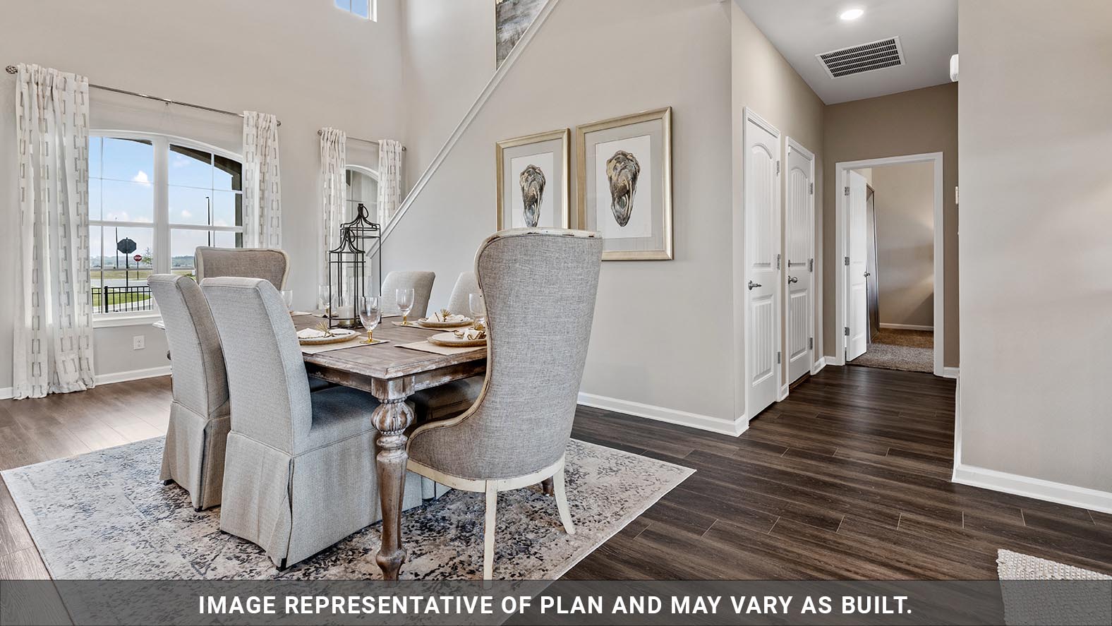 Dining-The Bellwood Plan, Lakeshore Villages, Slidell, LA, Presented By D.R. Horton