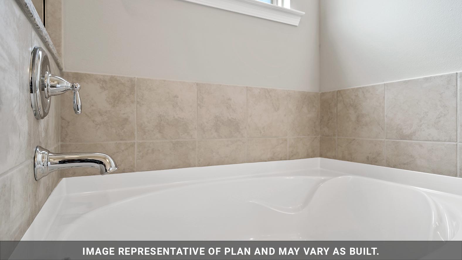 garden tub in primary bath