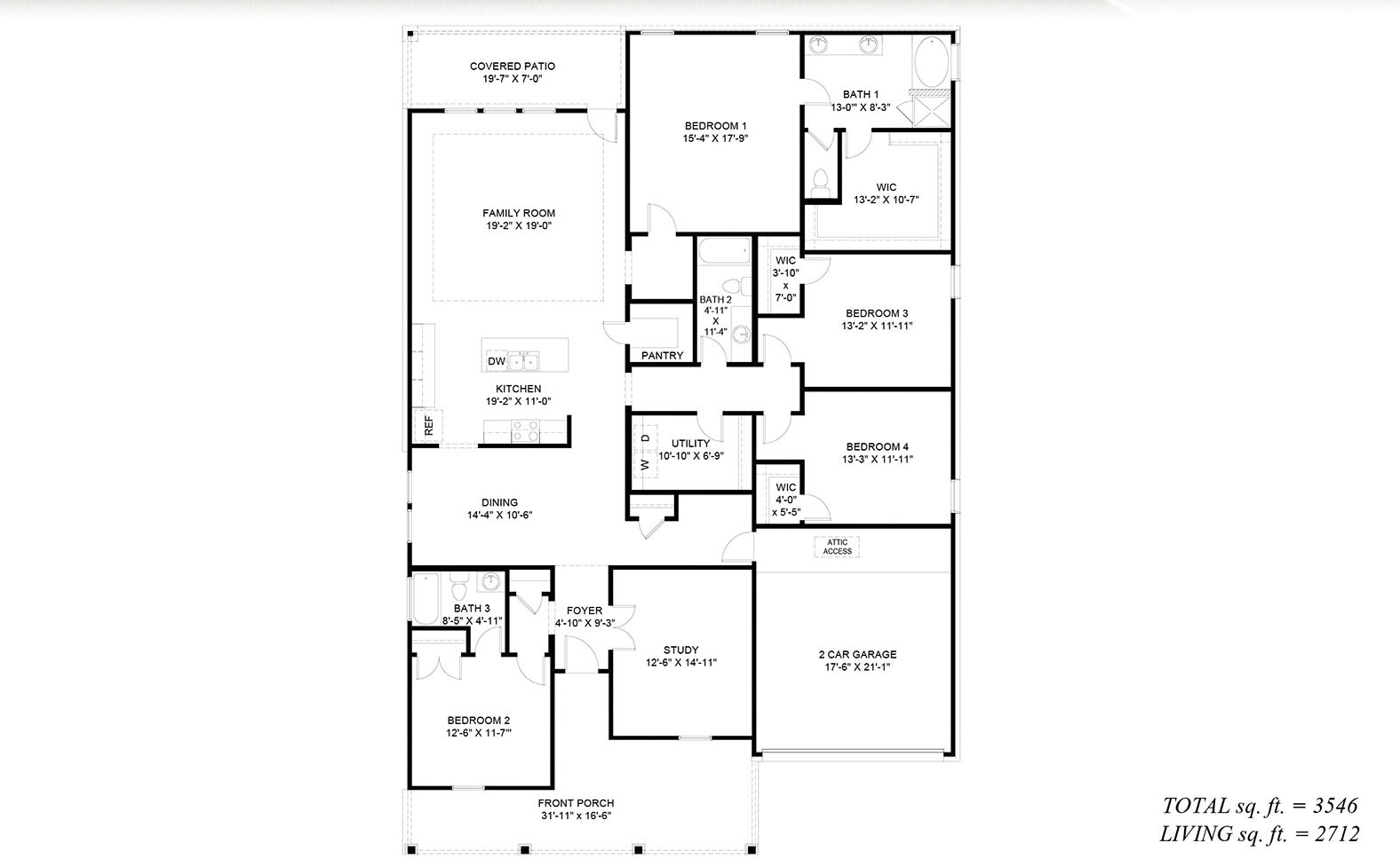 Tallulah floorplan