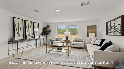 Cullen Model Living Room Gallery Image 2 - Lakeshore Villages in Slidell, La